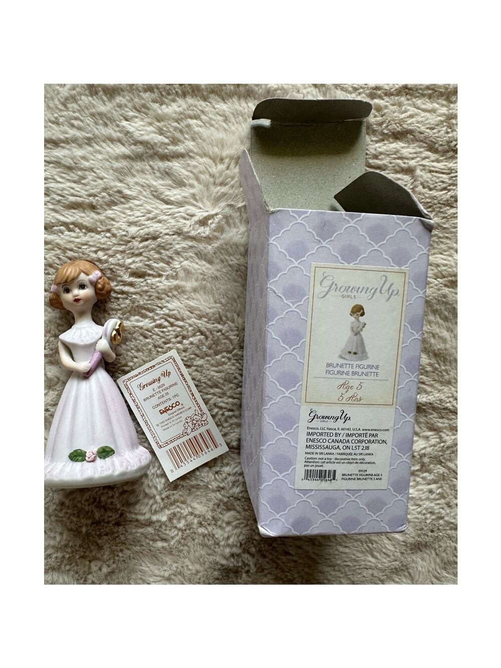 Enesco Growing Figurine Age 5